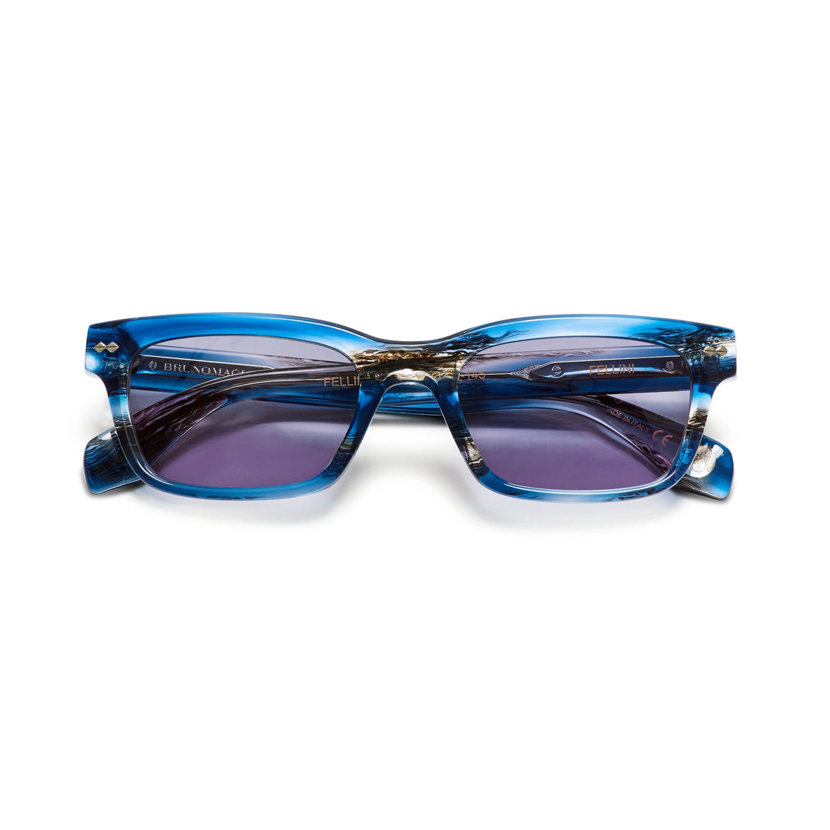 Fellini Sunglasses Blue Handbags & Accessories | Bruno Magli Recommended