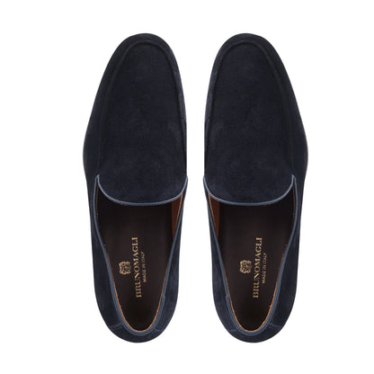 Sonny Navy Suede Men | Bruno Magli Premium